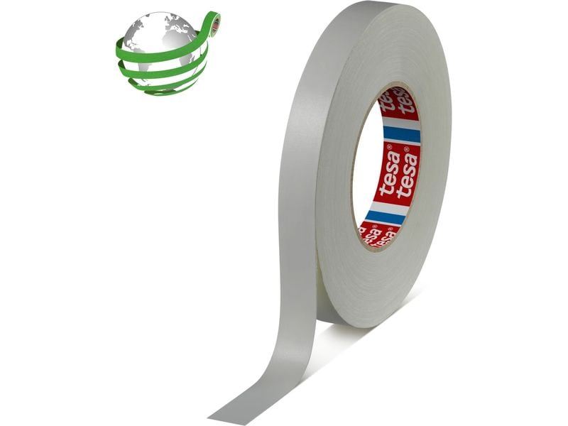 tesa | Reparaturband Warnklebeband | 25m x 50mm, Gelb