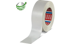 tesa | Reparaturband Duct Tape mit | 50m x 50mm, Weiss