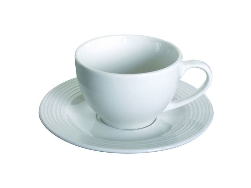 Tognana | Kaffeetassen-Set Circles | 6 Stück, 200 ml, Weiss
