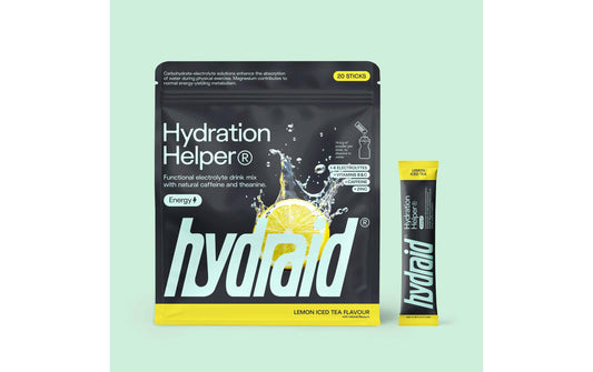 Hydraid | Electrolyt Sportgetränk PLUS | Lemon Iced Tea, Koffein, 20x Sticks à 14.8g