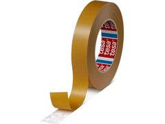 tesa | Doppelseitiges Klebeband Vliesband | 50m x 25mm, Weiss