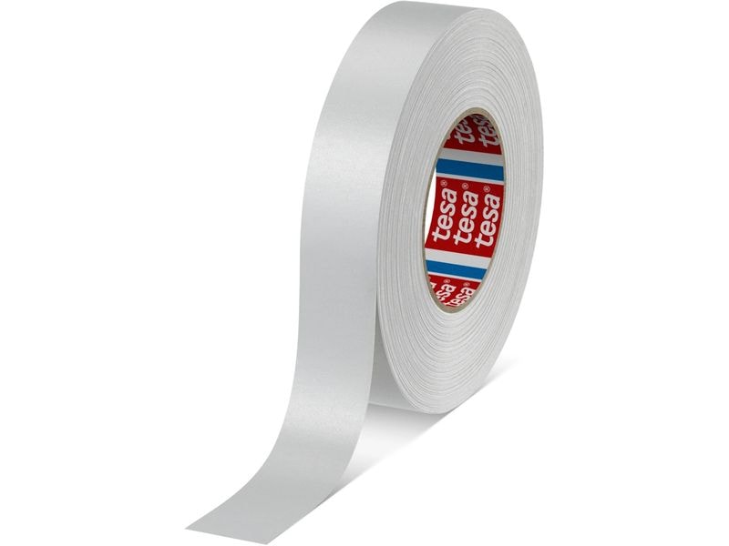 tesa | Gewebeband Tuch-Klebeband Acrylat | 50m x 30mm, Weiss