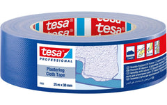 tesa | Montageband Putzband Gewebe | 25m x 50mm, Blau