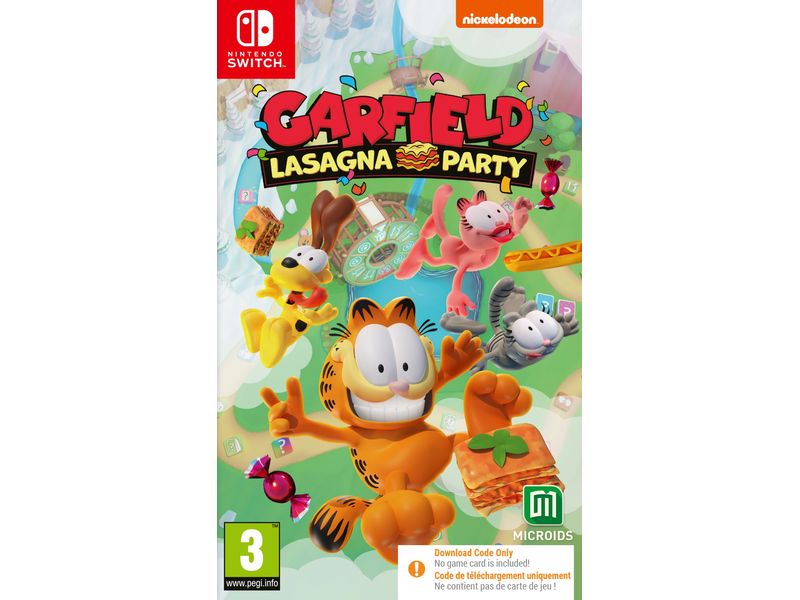CentreSoft | Garfield Lasagna Party, Switch | Alter: 3+, Code in a Box