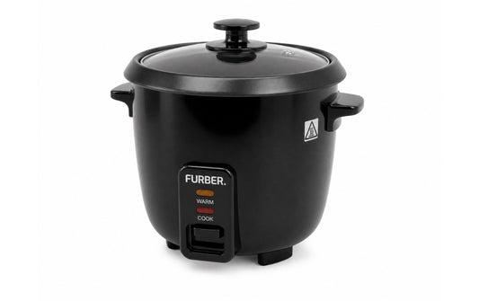 FURBER | Reiskocher 0.6L schwarz | 220-240V 50/60Hz, 350W