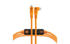Tether Tools | Optima 10G | USB-C, 4.60 m, Gerade auf Gewinkelt, Orange