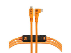 Tether Tools | Optima 10G | USB-C, 4.60 m, Gerade auf Gewinkelt, Orange
