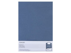 COCON | Fixleintuch Rauchblau | 140/160x200 cm