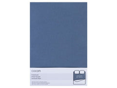 COCON | Fixleintuch Rauchblau | 180/200x200 cm
