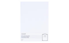 COCON | Molton mit Gummiband, weiss | 160 x 200cm, wasserdicht