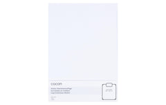 COCON | Molton mit Gummiband, weiss | 180 x 200cm, wasserdicht