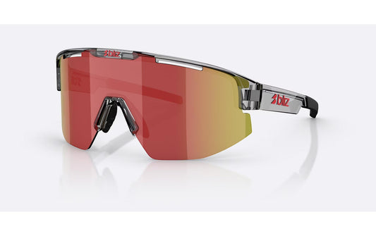Bliz | Matrix, Transparent Dark Grey | Sportbrille, Lens Brow w Red Multi
