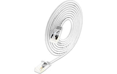SLIM | Slimpatchkabel RJ-45 - RJ-45, Cat 6A, Cat.6A, LSOH, Klinke nicht brechbar | 3.8mm