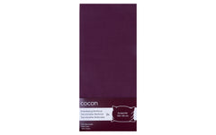 COCON | Kissenbezug Renforcé | 2 Stk., 100x65 cm, burgund
