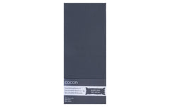 COCON | Kissenbezug Seitenschläfer, Renforcé | 1 Stk., 145x45 cm, grau