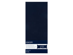 COCON | Kissenbezug Seitenschläfer, Renforcé | 1 Stk., 145x45 cm, dunkelblau