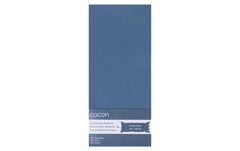 COCON | Kissenbezug Seitenschläfer, Renforcé | 1 Stk., 145x45 cm, rauchblau