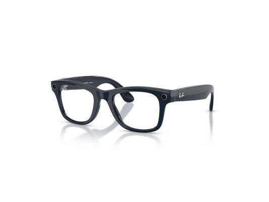Ray-Ban | META AI TRANSITION WAYFARER | Sonnenbrille, Shiny Cosmic Blue, LENS Sapph