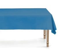 Partydeco | Tischdecke synthetisch | dunkelblau, 183 x 137 cm, 100% PEVA