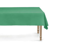 Partydeco | Tischdecke synthetisch | dunkelgrün, 183 x 137 cm, 100% PEVA