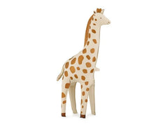 Partydeco | Folienballon Giraffe | 49 x 114 cm, 1 Stk, inkl. Strohhalm