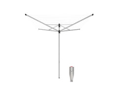 Brabantia | Wäschesp. Split PoleLift-O-Matic | 45 mm Rohr, 40 Meter, Metall-Anker