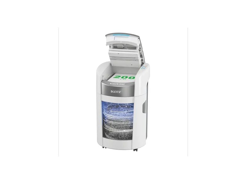 Leitz Bürogeräte | Leitz IQ OptiMax Autofeed 200M | P-5, 200 Blatt, grau/weiss