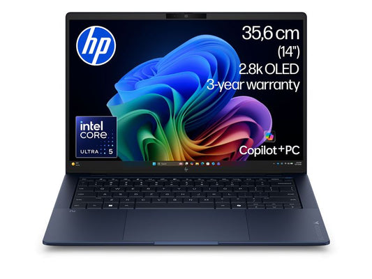 HP Inc. | HP EB X G2i 14 NGAI,U5 325,32,512 | 14 2.8k OL500 AG,W11P,Blue,3Y Ons