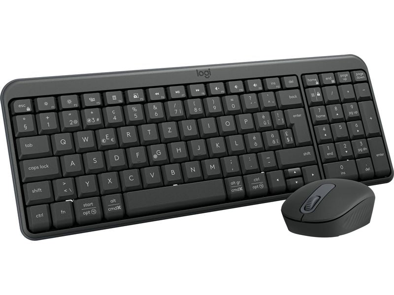 Logitech | MK250 Compact Desktop graphite | Bluetooth Wireless Combo