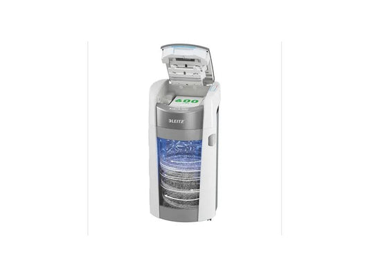 Leitz Bürogeräte | Leitz IQ OptiMax Autofeed 600M | P-5, 600 Blatt, grau/weiss