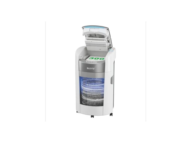 Leitz Bürogeräte | Leitz IQ OptiMax Autofeed 300X | P-4, 300 Blatt, grau/weiss