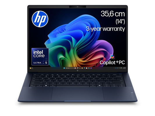 HP Inc. | HP EB X G2i 14 NGAI,U5 325,32,512,TS,SV,5G | 14 WUXGA 800 SV AG TS,W11P,Blue,3Y Ons