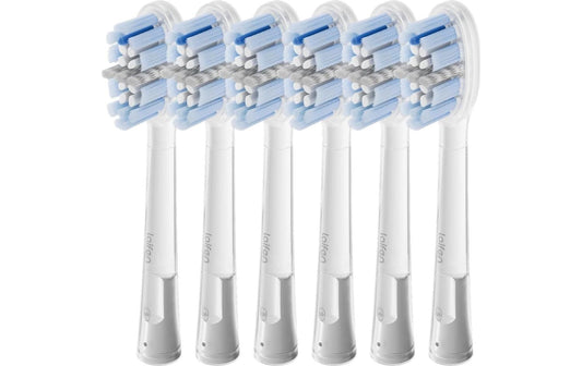 Laifen | Wave Bürstenköpfe ProS | Transparent, 6 Stück