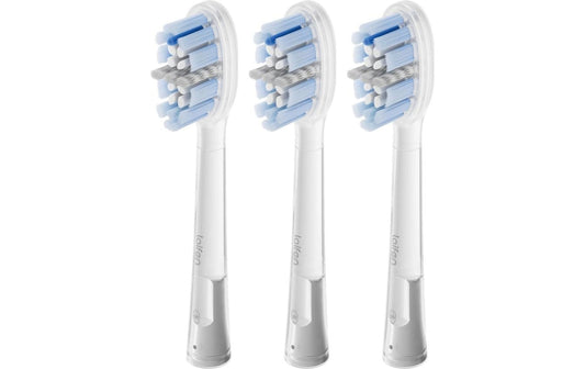 Laifen | Wave Bürstenköpfe ProS | Transparent, 3 Stück