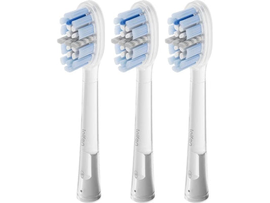 Laifen | Wave Bürstenköpfe ProS | Transparent, 3 Stück