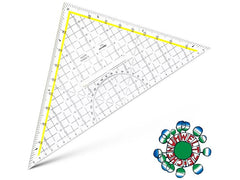 Aristo | TZ-Dreieck 32.5cm | mit Griff, Facette, Tuschenoppen