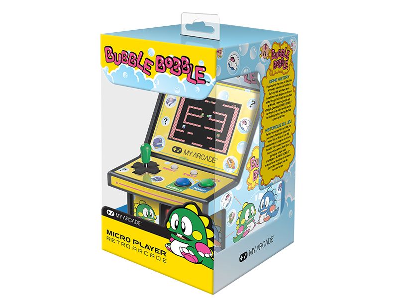 MyArcade | My Arcade Bubble Bobble Micro Player | 6.75?, Retro