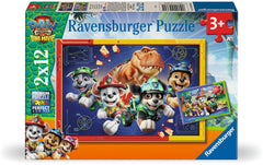 Ravensburger | Paw Patrol 3 Dino Movie 2x12p