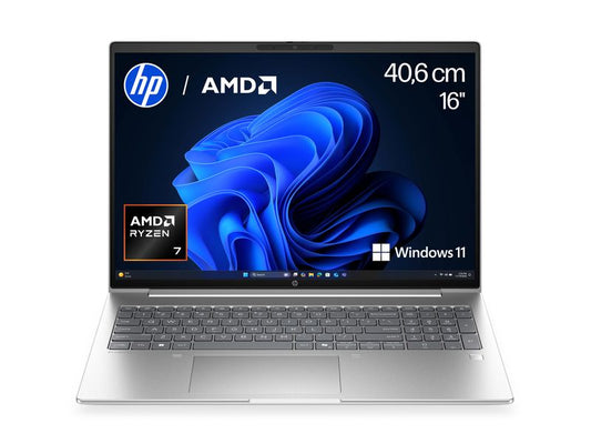 HP Inc. | HP ProBook 4 G2a 16,R7 250,16GB,256GB | 16 WUXGA 300 AG,5MP IR Cam,BL,W11P,2Y P&R