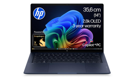 HP Inc. | HP EB X G2q 14 NGAI,X2E-90-100,32,512 | 14 2.8k OL500 AG,no PS,W11P,Blue,2Y Ons