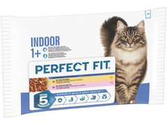 Perfect Fit | Indoor Huhn & Lachs Sauce | 4 x 85g