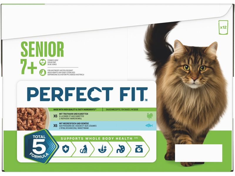 Perfect Fit | Senior 7+ Truth&Meeresfi. Sauce | 12 x 85g