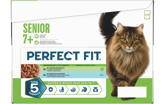Perfect Fit | Senior 7+ Truth&Meeresfi. Sauce | 12 x 85g