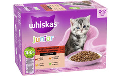 Whiskas | Junior Klassische Auswahl Sauce | 12 x 85g