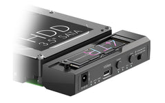 RAIDSONIC | ICY BOX IB-2911MSCL-CU31 Dock/Klonstation | für M.2 NVMe SSD und 2.5/3.5 SSD7HDD