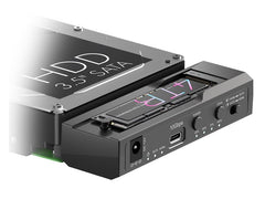 RAIDSONIC | ICY BOX IB-2911MSCL-CU31 Dock/Klonstation | für M.2 NVMe SSD und 2.5/3.5 SSD7HDD