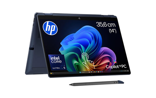 HP Inc. | HP EB XFlipG2i 14 NGAI,U5 325,32,1T | 14 WUXGA 400 AG TS,Pen,W11P,Blue,3Y Ons