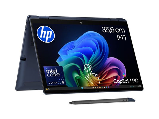 HP Inc. | HP EB XFlipG2i 14 NGAI,U5 325,32,1T | 14 WUXGA 400 AG TS,Pen,W11P,Blue,3Y Ons