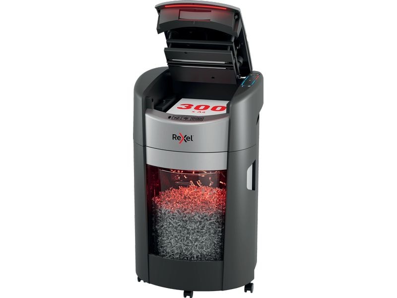 Rexel | ShredMax Autofeed 300X | P-4, 300 Blatt, schwarz