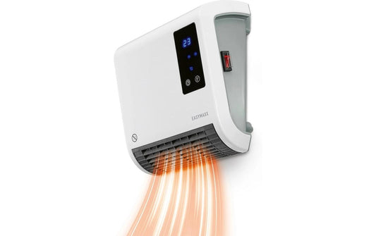 EASYmaxx | Heizlüfter 2000W | Wandmontage mit Fernbedienung